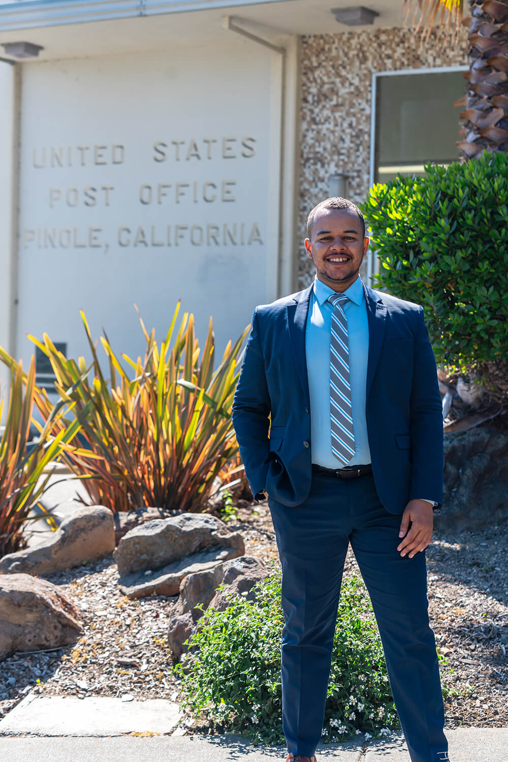 Portrait photo session with Devin Murphy, running for Pinole City Council in Pinole, CA.